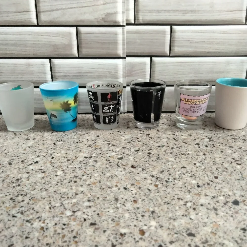 U.S. Places Shot Glasses